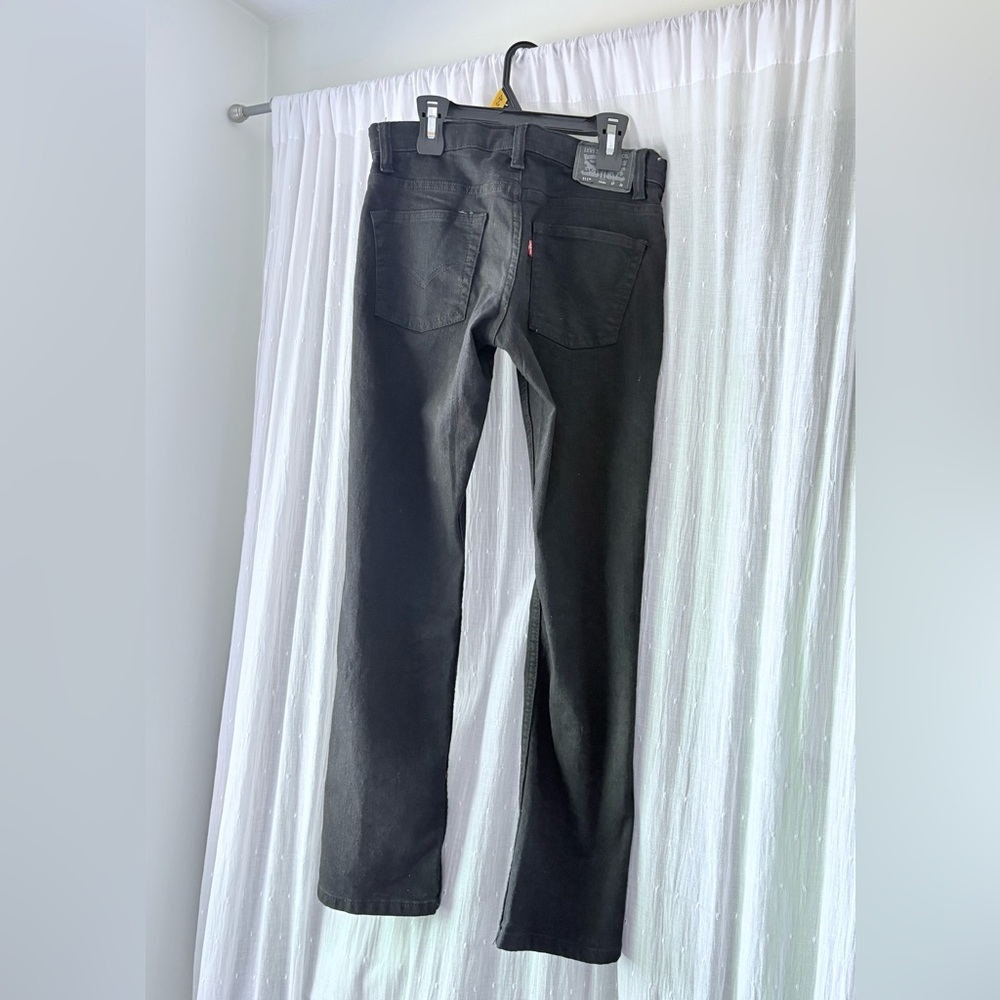 NWOT Levi's Boys Dark Gray Straight Jeans - Picture 3 of 6